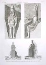 THEBES LOUQSOR DETAILS DES COLOSSUS...