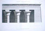 EDFOPU (APOLLINOPOLIS MAGNA) DETAILS D'ARCHITECTURE DU GRAND TEMPLE