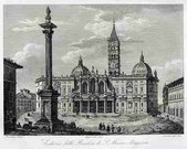 ESTERNO DELLA BASILICA DI S.MARIA MAGGIORE