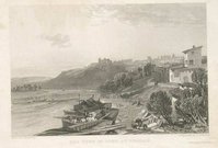 THE TOWN OF PONT DU CHATEAU,RHONE