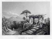 ENVIRONS DE NAPLES(VUE DE VESUVE)
