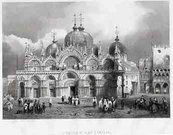 L� EGLISE ST.MARC A VENISE.