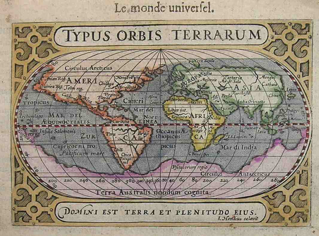 typus orbis terrarum map