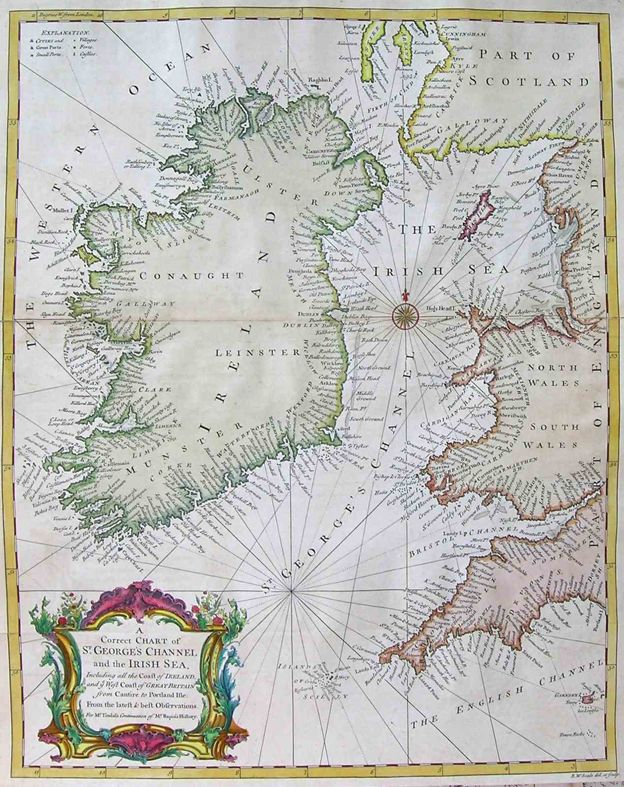 Irish Sea Chart