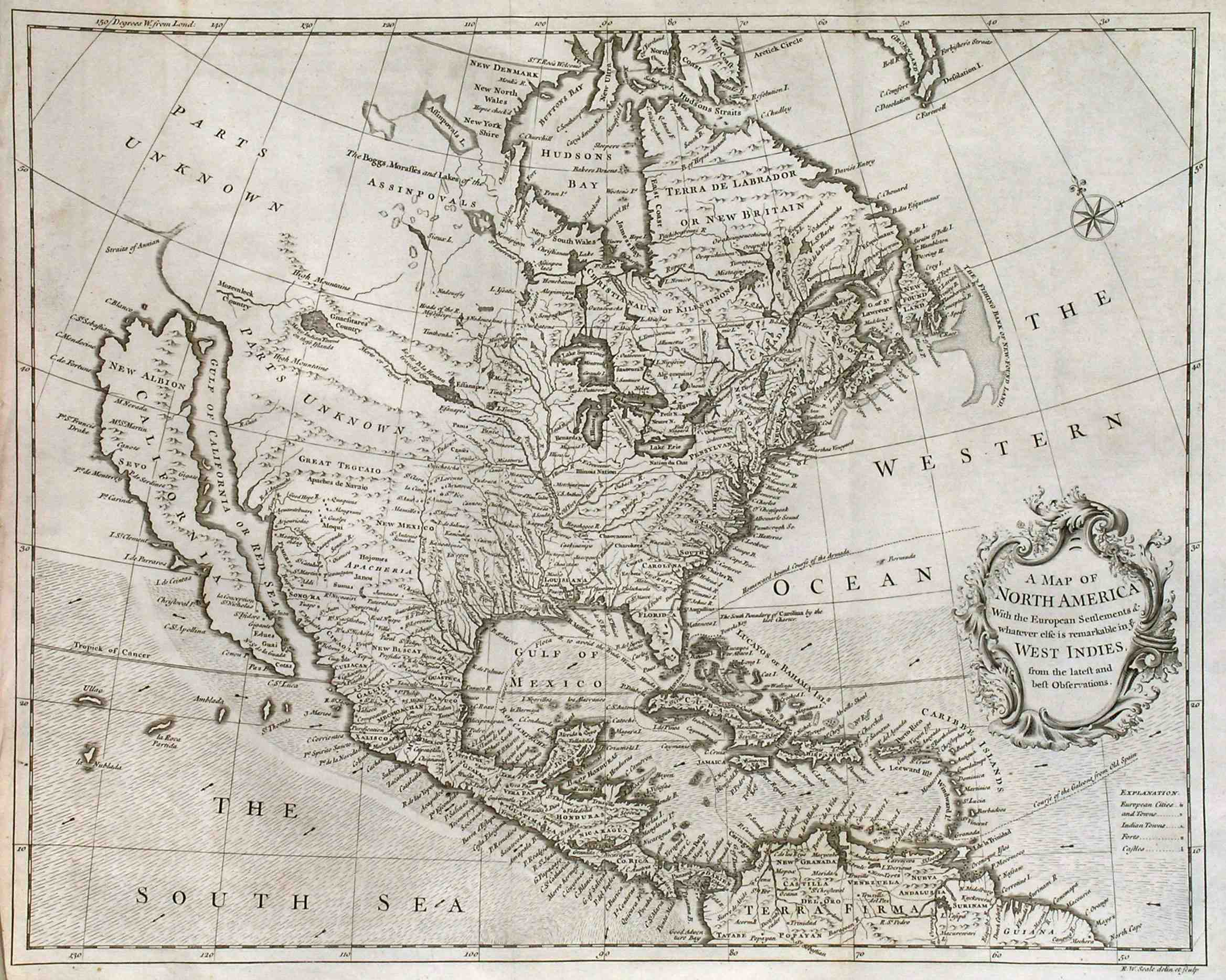 NORTH AMERICA CALIFORNIA AS ISLAND A MAP OF NORTH AMERICA WITH THE