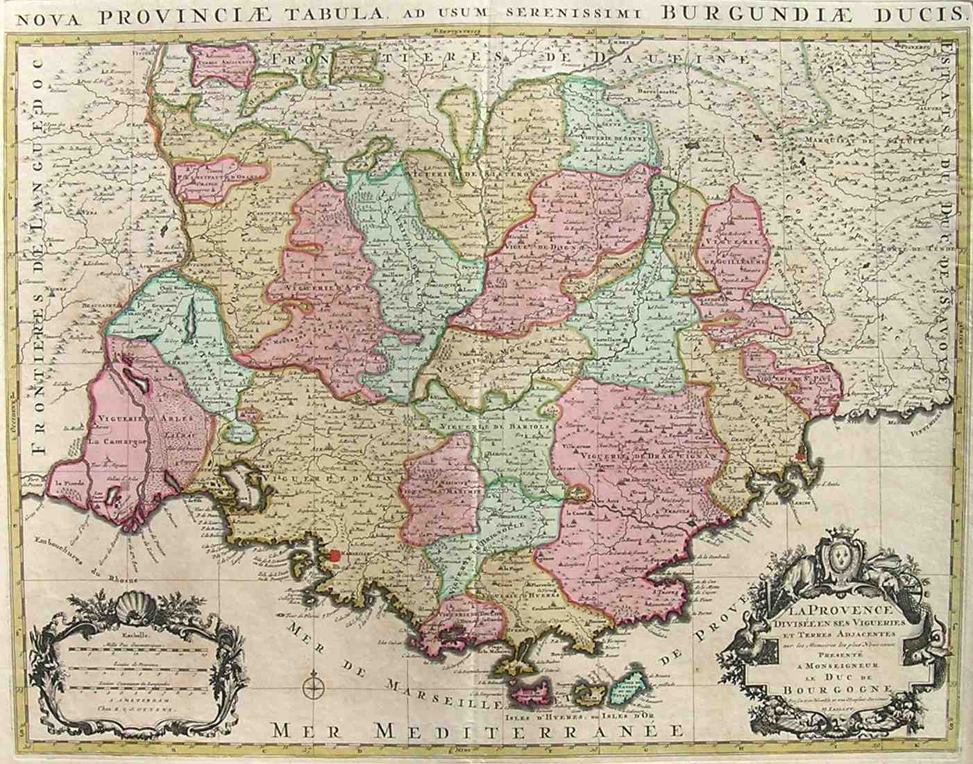PROVENCE LA PROVENCE  Michael Jennings Antique Maps and Prints