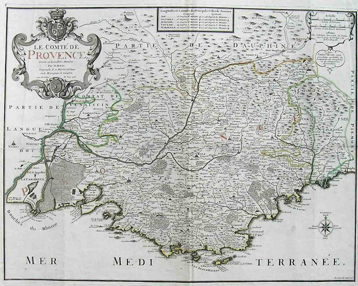 PROVENCE LE COMTE DE PROVENCE Michael Jennings Antique Maps and Prints