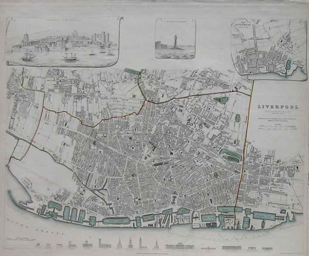 LIVERPOOL Michael Jennings Antique Maps and Prints