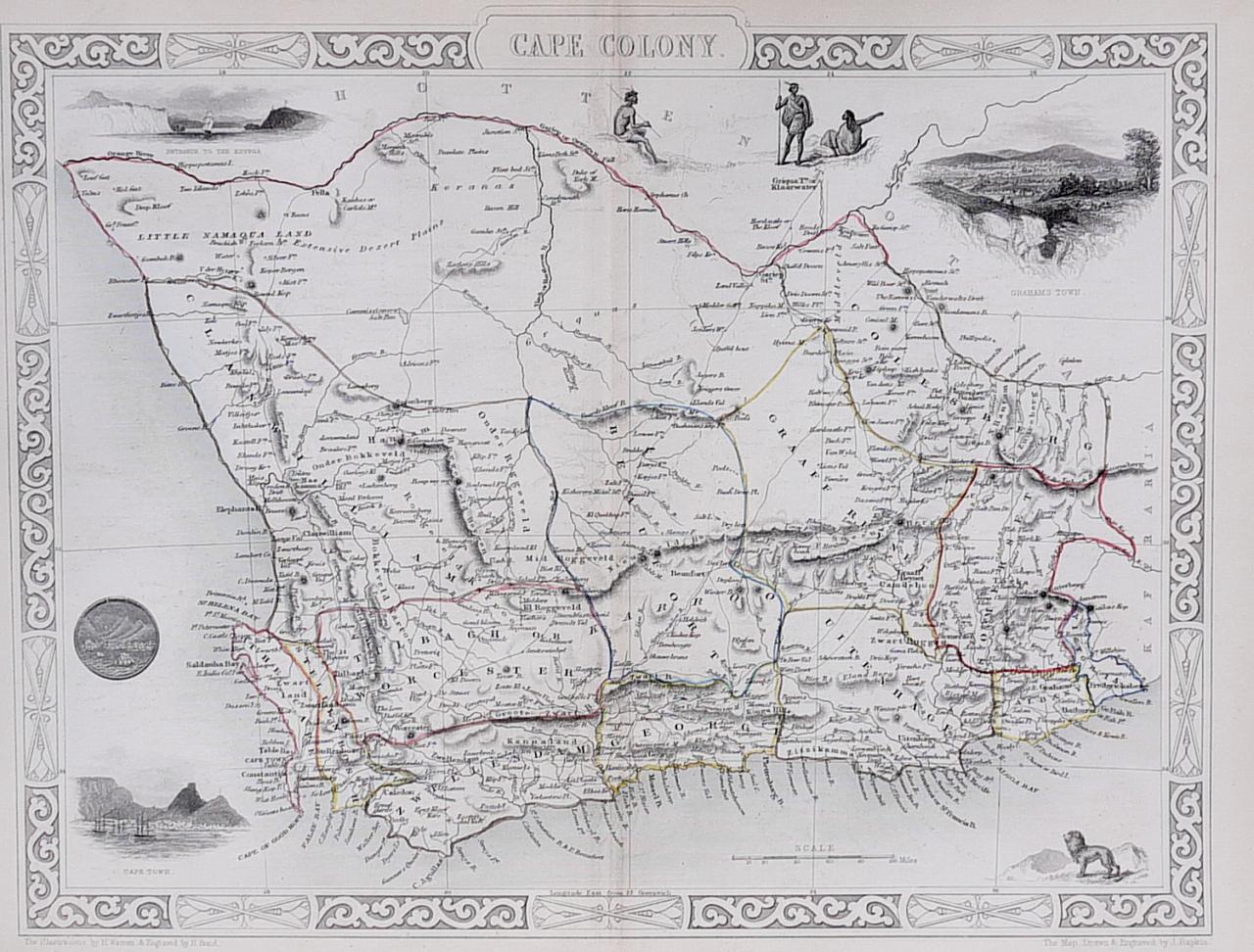 CAPE COLONY Michael Jennings Antique Maps and Prints