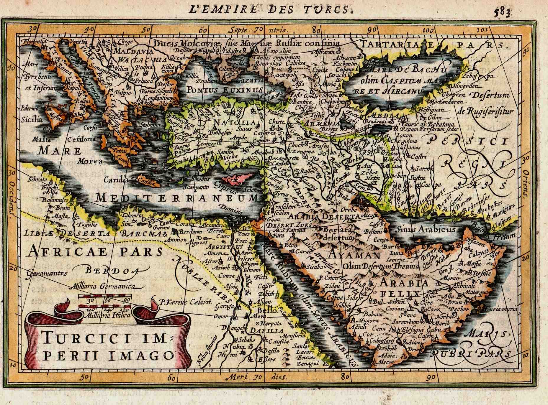 TURKISH EMPIRE Michael Jennings Antique Maps and Prints