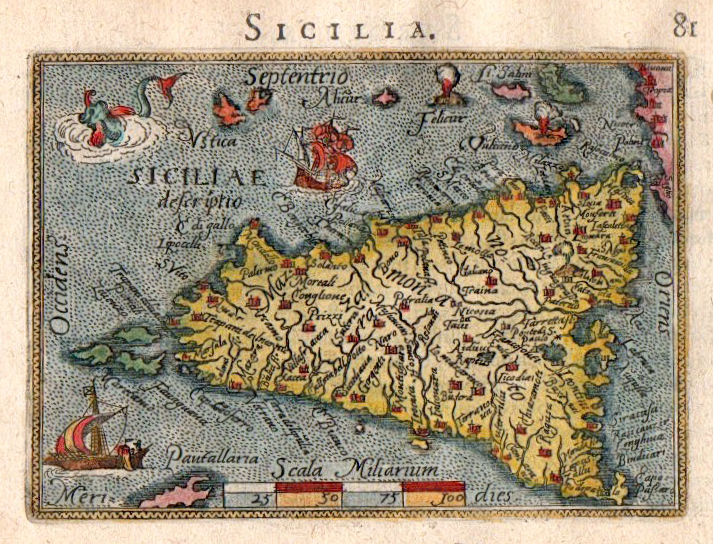 SICILY || Michael Jennings Antique Maps and Prints