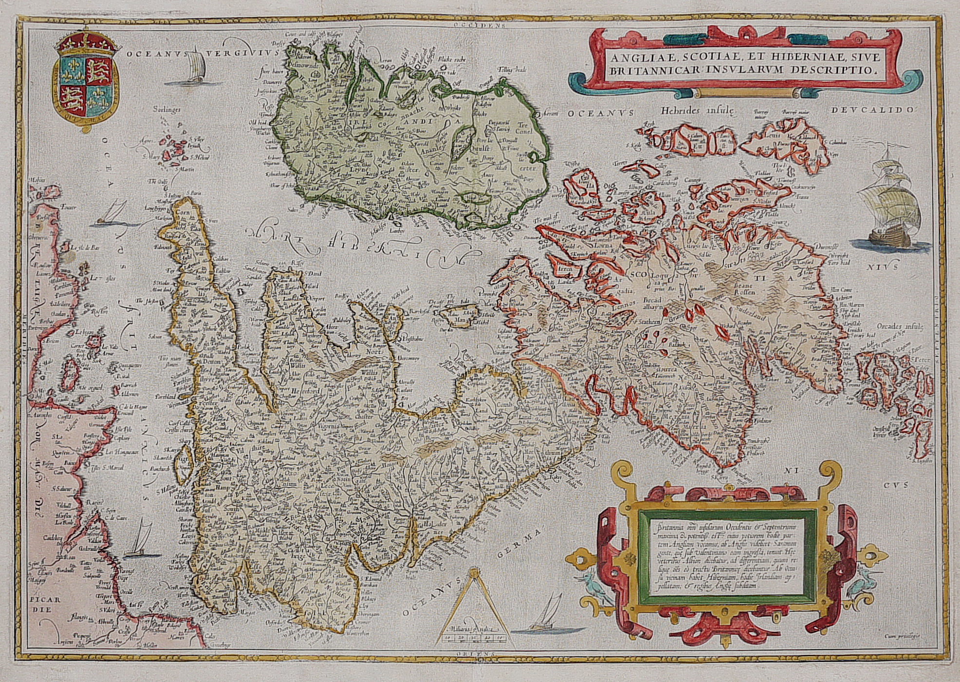 ortelius map of ireland ortelius map of ireland