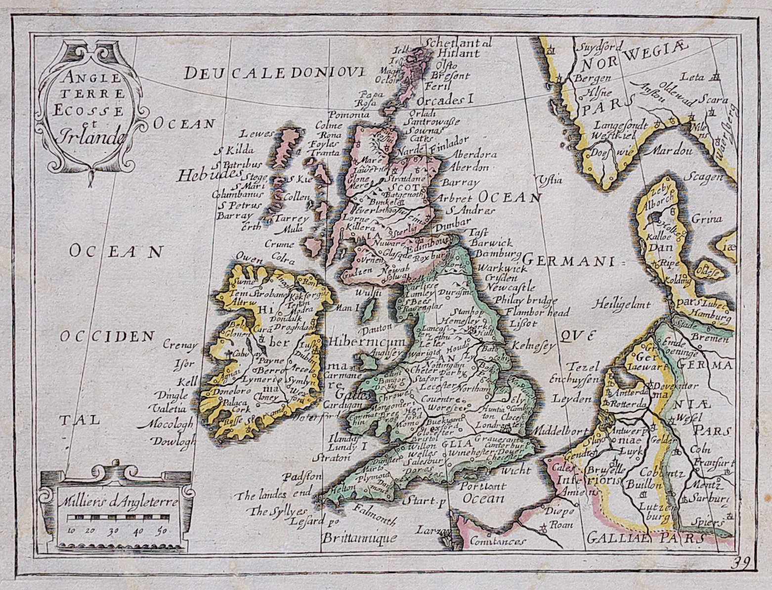 British Isles 1958 Wall Map By National Geographic Ma - vrogue.co