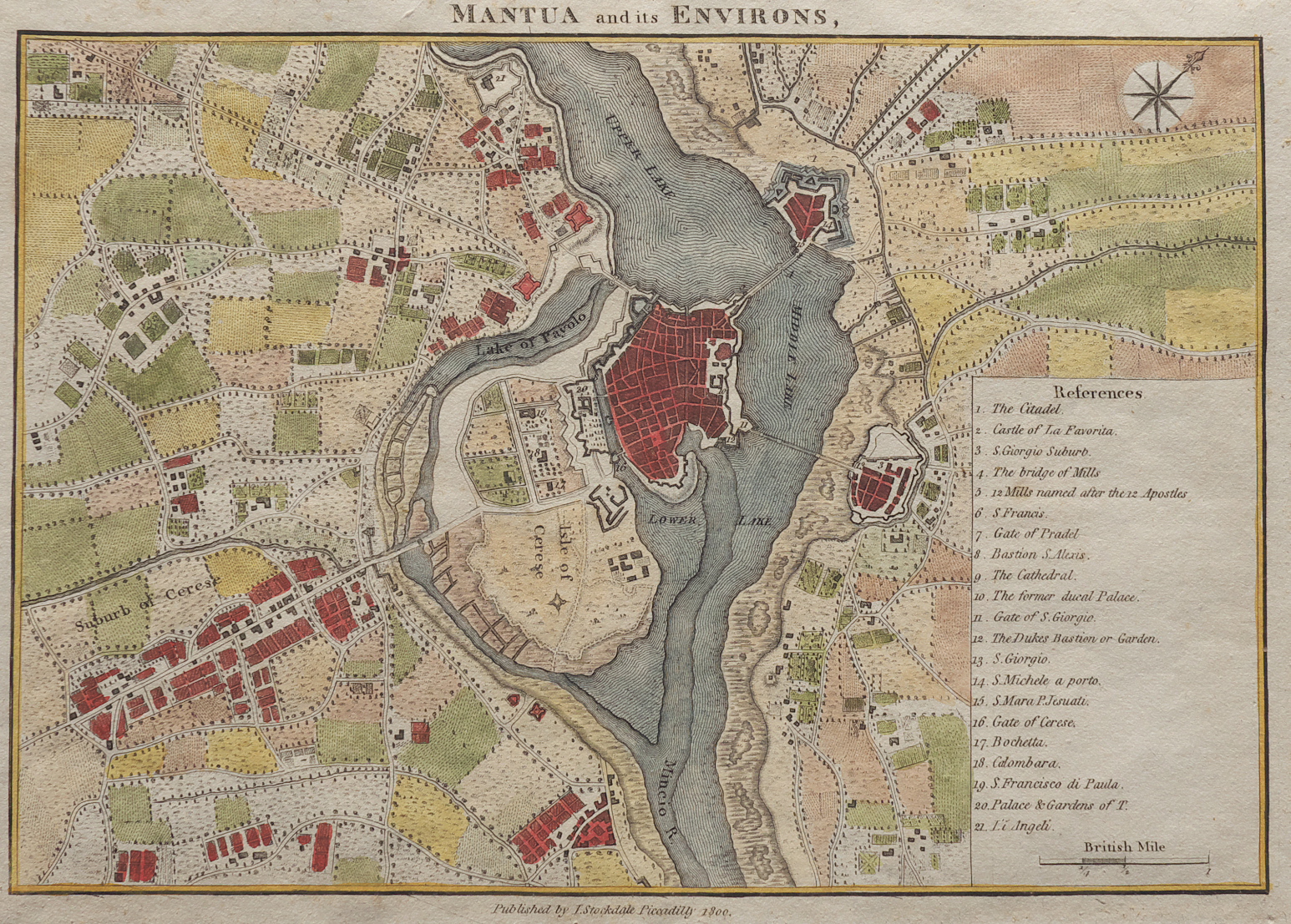MANTUA STOCKDALE || Michael Jennings Antique Maps and Prints