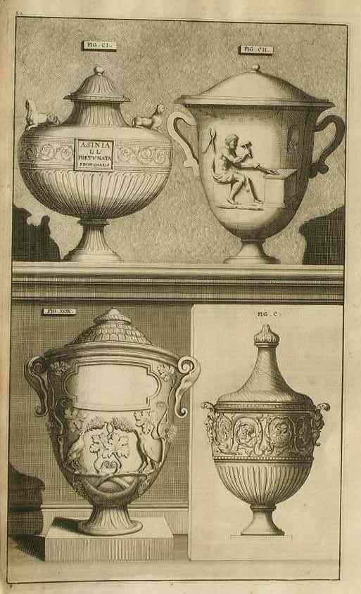 (ROMAN VASES) VASES Michael Jennings Antique Maps and Prints